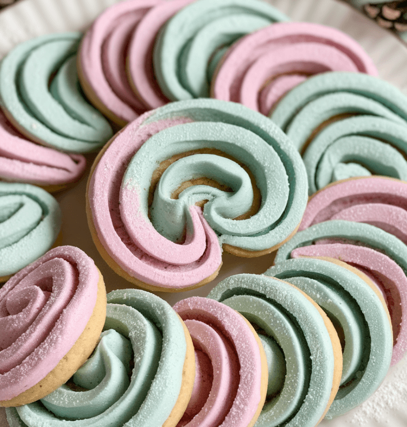 Christmas Pinwheel Cookies