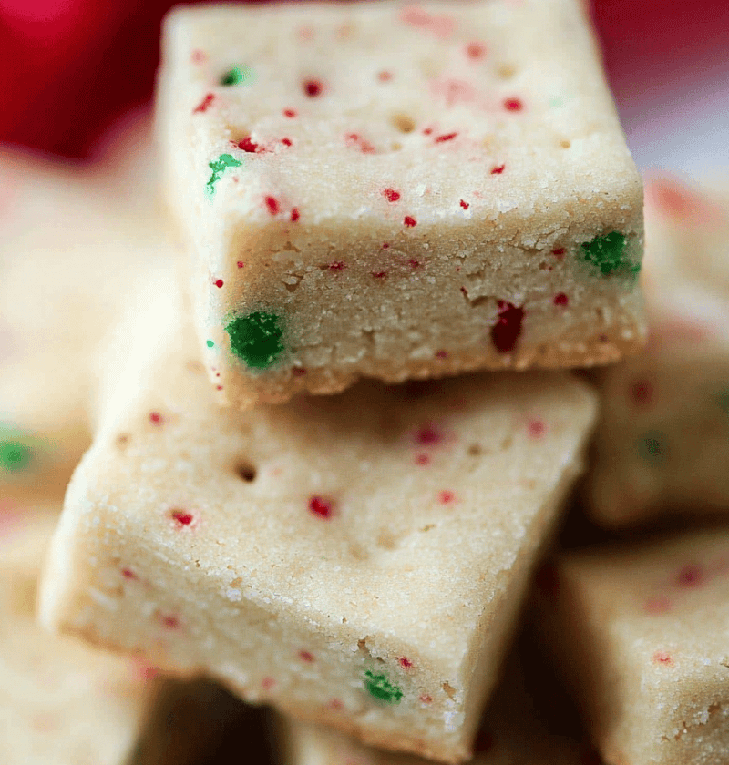 Christmas Shortbread Bites