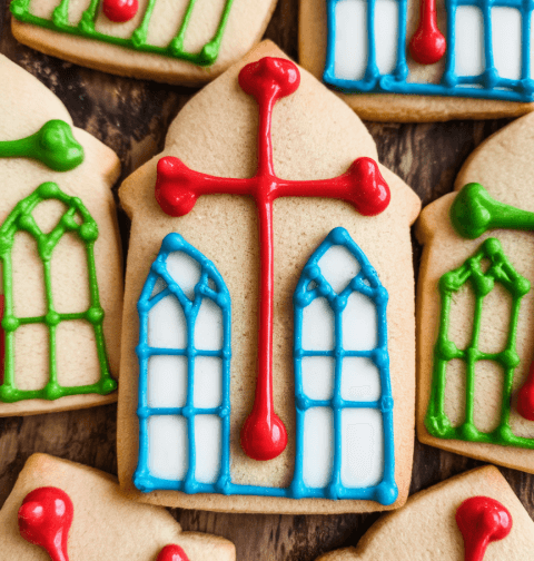 Church Window Cookies