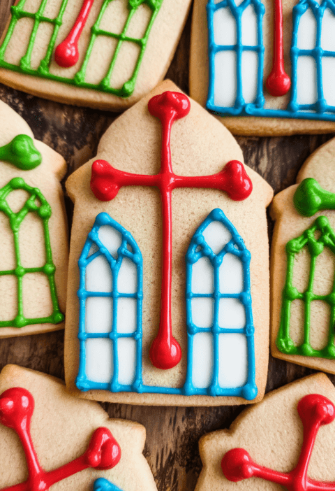 Church Window Cookies
