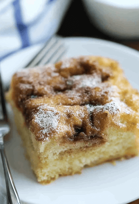 Cinnamon Roll Cake