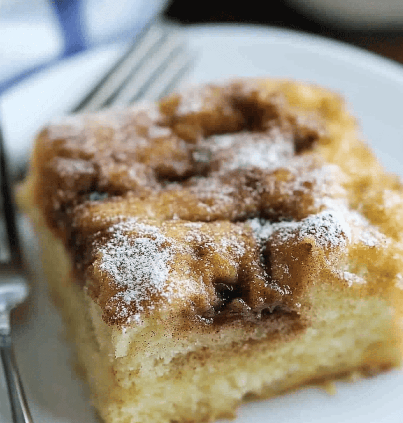 Cinnamon Roll Cake