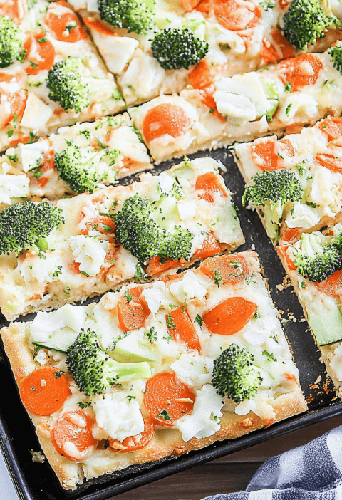 Cold Veggie Pizza