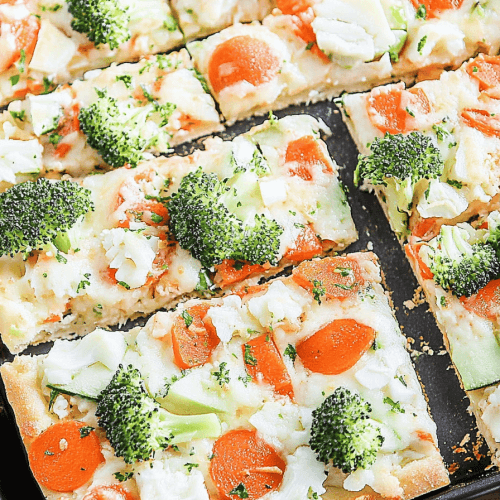 Cold Veggie Pizza