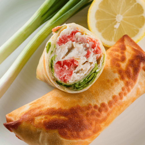 Crab Cake Egg Rolls 2