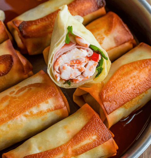 Crab Rangoon Egg Rolls 2