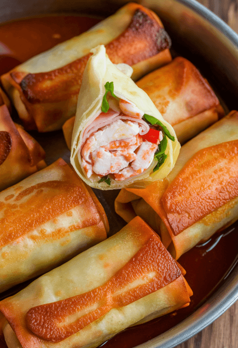 Crab Rangoon Egg Rolls 2