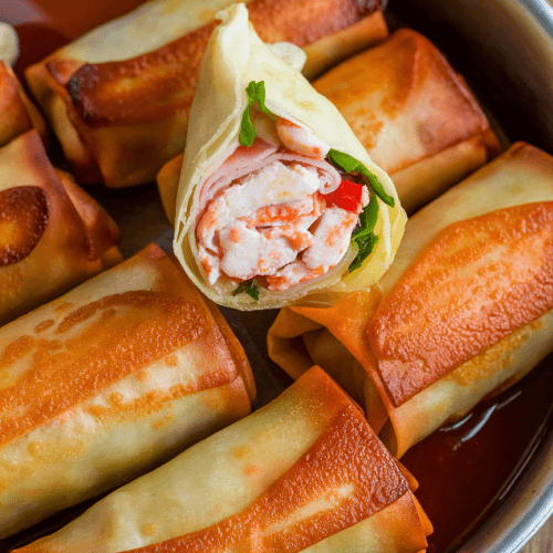 Crab Rangoon Egg Rolls 2