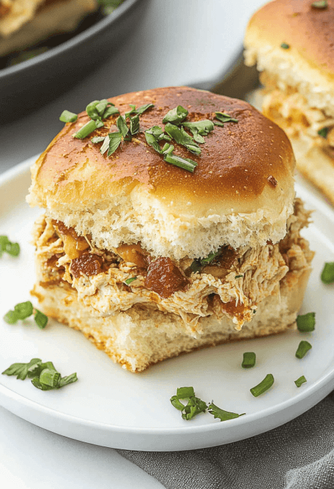 Crack Chicken Sliders