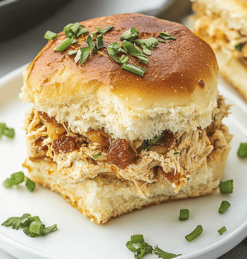 Crack Chicken Sliders