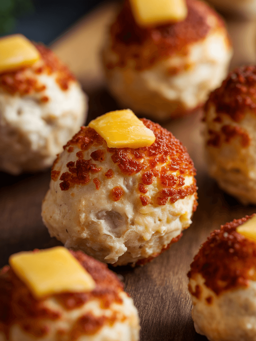 Cream Cheese Sausage Balls