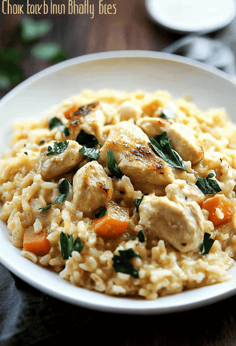 Creamy Chicken And Rice