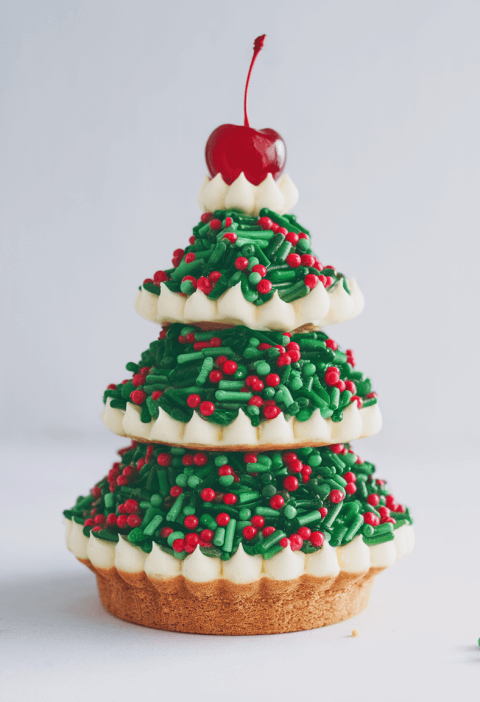Creating A Little Debbie Christmas Tree Cheesecake