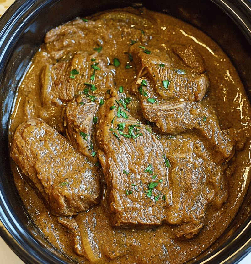 Crock Pot Cube Steak