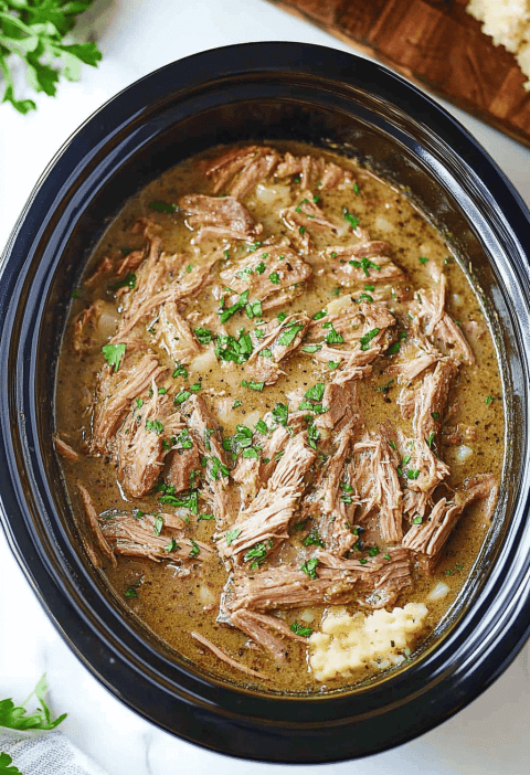 Crock Pot Pork Roast And Gravy