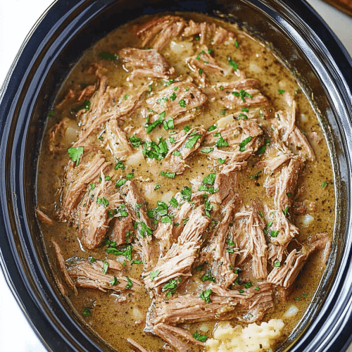 Crock Pot Pork Roast And Gravy