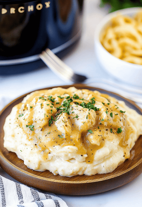 Crockpot Chicken And Gravy