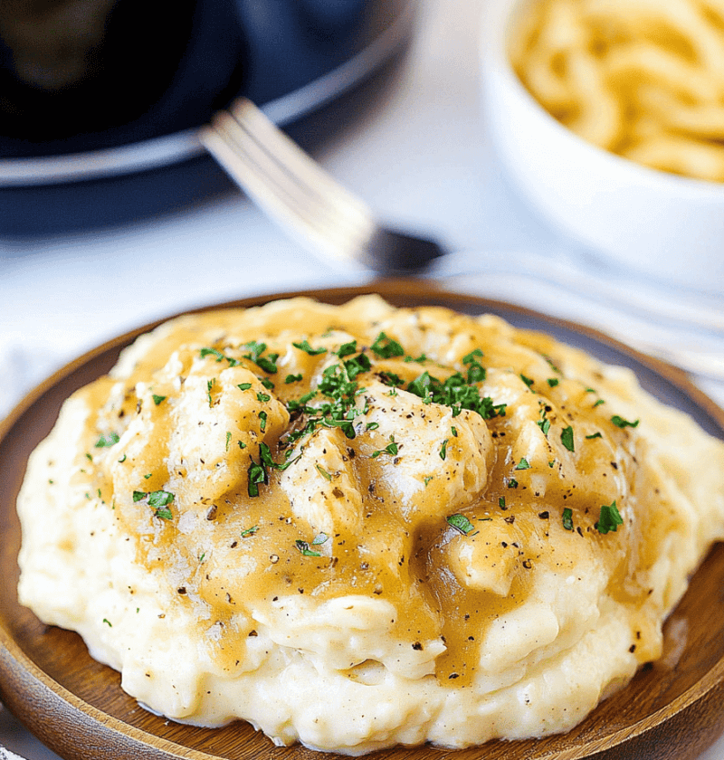 Crockpot Chicken And Gravy