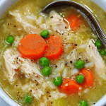 Crockpot Chicken And Rice Soup