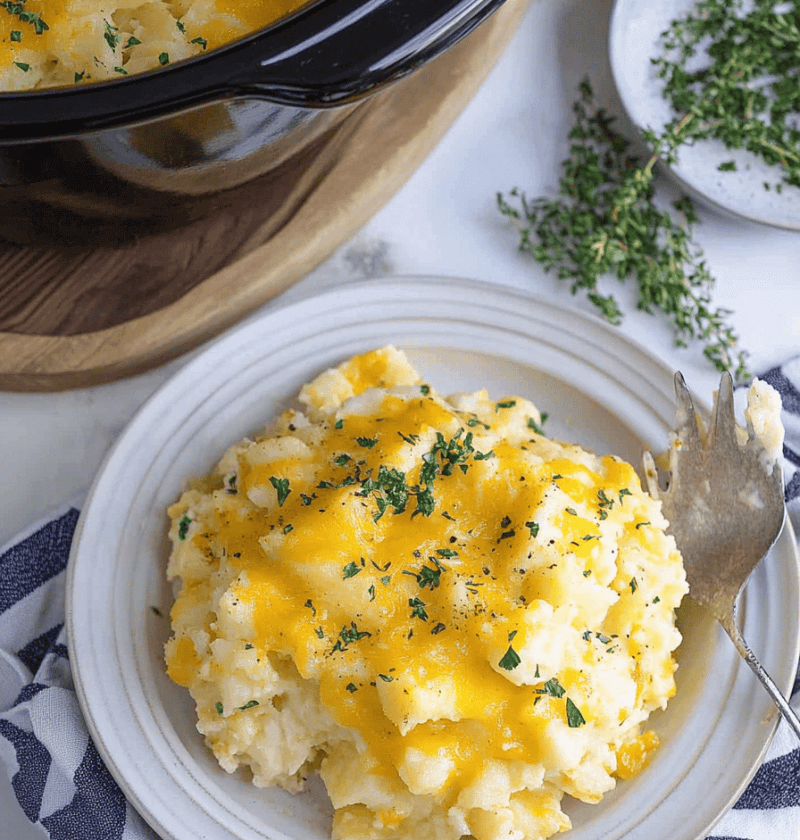Crockpot Hashbrown Casserole