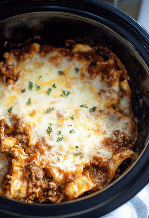Crockpot Lasagna