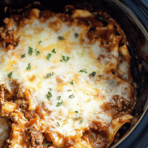 Crockpot Lasagna