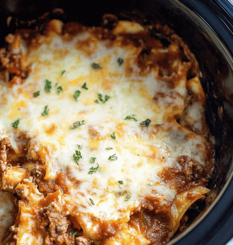 Crockpot Lasagna