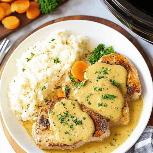 Crockpot Ranch Pork Chops