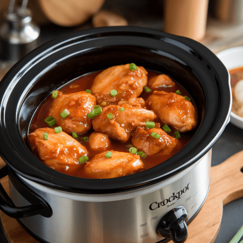 Crockpot Sweet Garlic Chicken