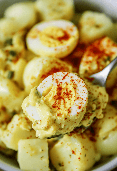 Deviled Egg Potato Salad