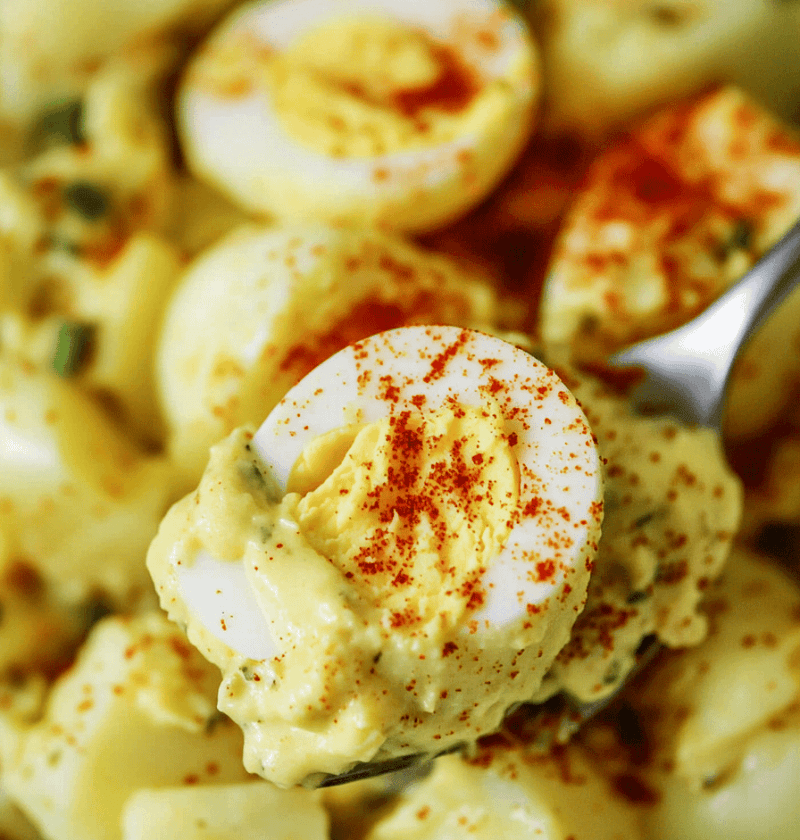 Deviled Egg Potato Salad