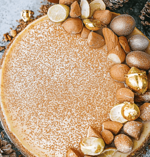 Eggnog Cheesecake