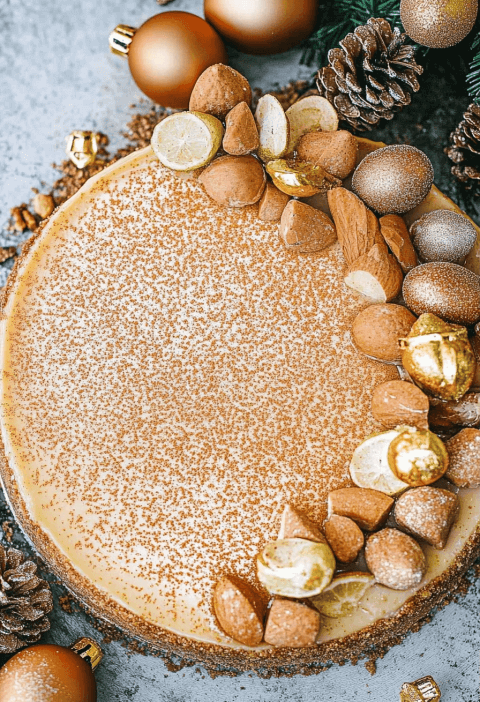 Eggnog Cheesecake