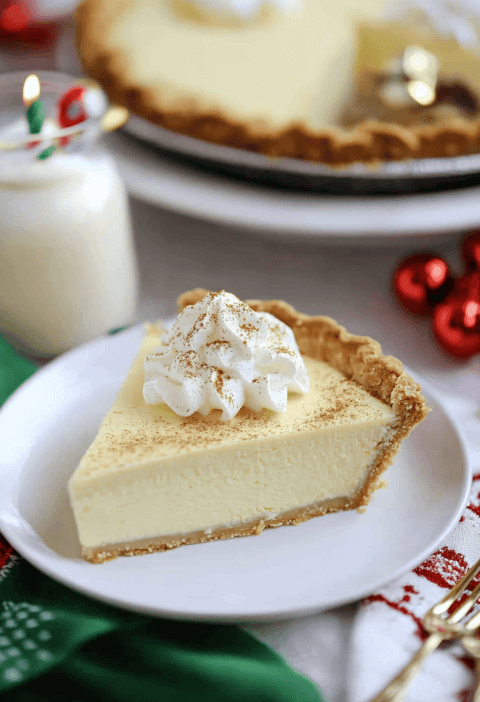 Eggnog Pie