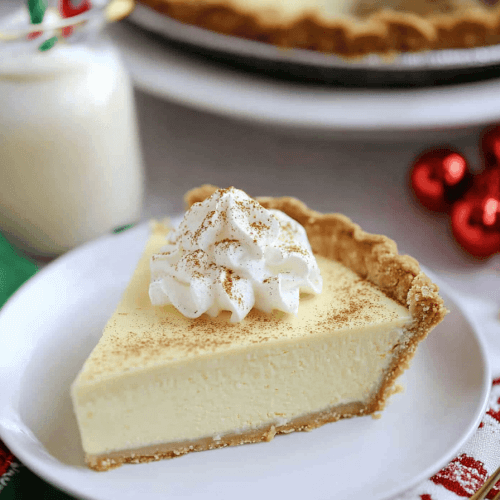 Eggnog Pie
