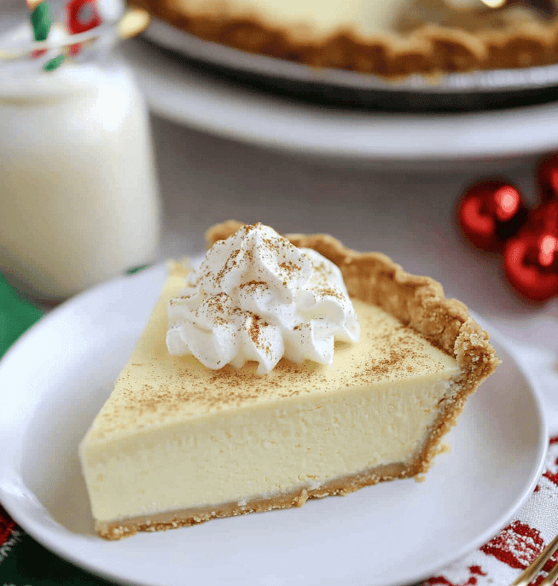 Eggnog Pie