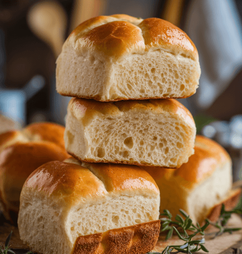 Fluffy Bread Rolls