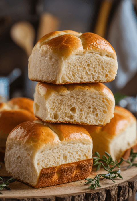 Fluffy Bread Rolls