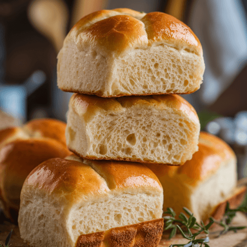 Fluffy Bread Rolls