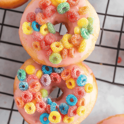 Fruit Loop Donuts