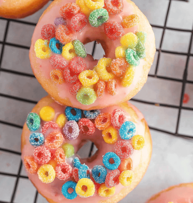 Fruit Loop Donuts