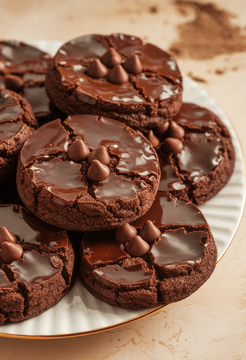 Fudgy Brownie Cookies