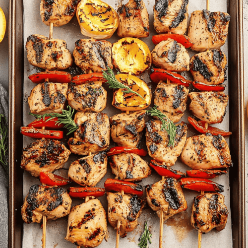 Greek Chicken Kabobs