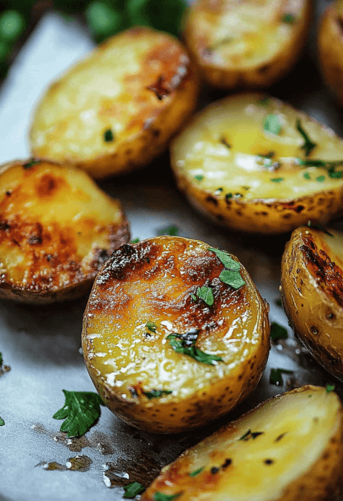 Greek Roasted Potatoes