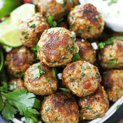 Greek Turkey Meatballs