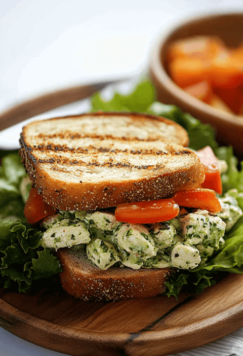 Green Goddess Chicken Salad
