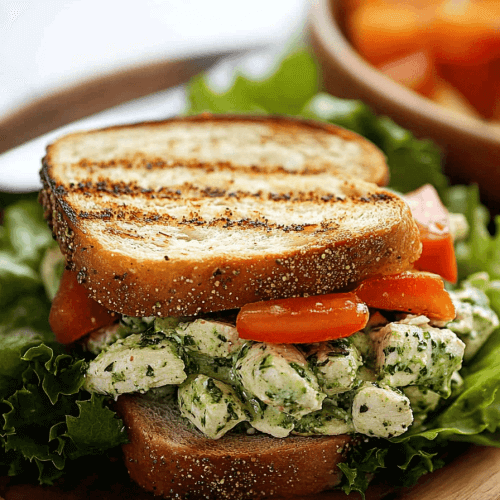 Green Goddess Chicken Salad