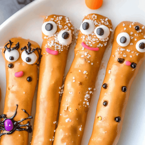Halloween Pretzel Rods