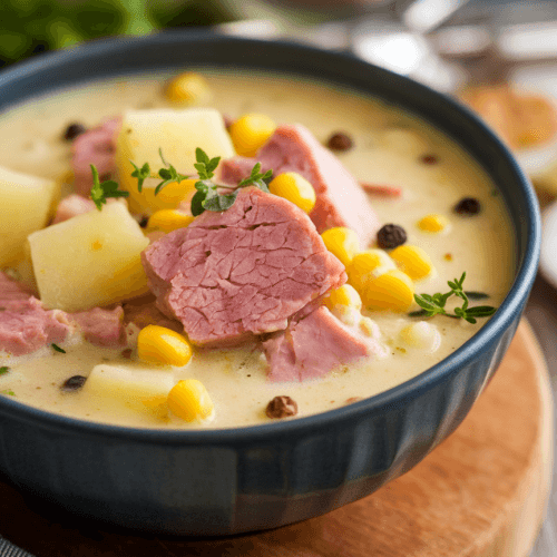 Ham And Corn Chowder Recipe