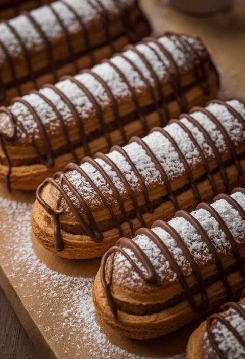 Homemade Eclairs